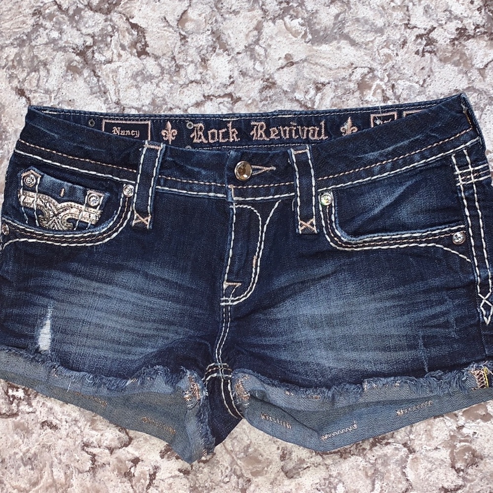 Rock Revival Jean Shorts